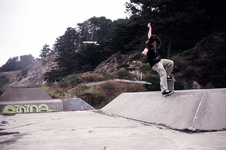 Travis Knight | 180 switch Crook | Baker Beach | Photo: Zahina