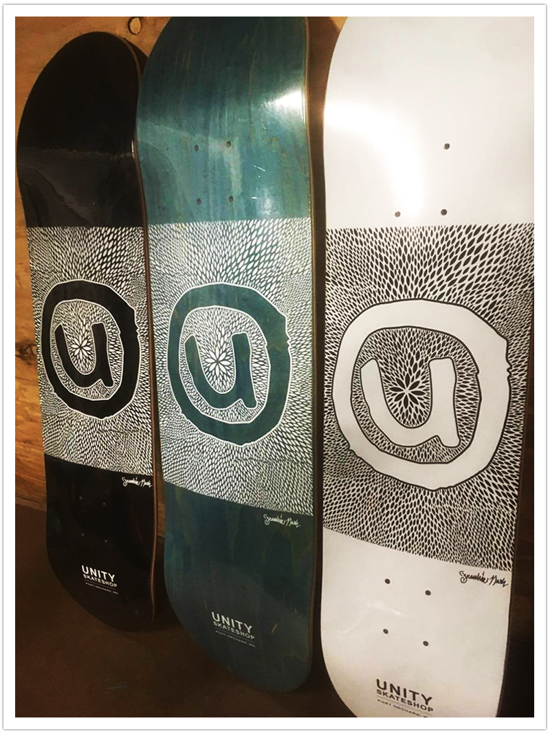 unity skateshop x frankie nash
