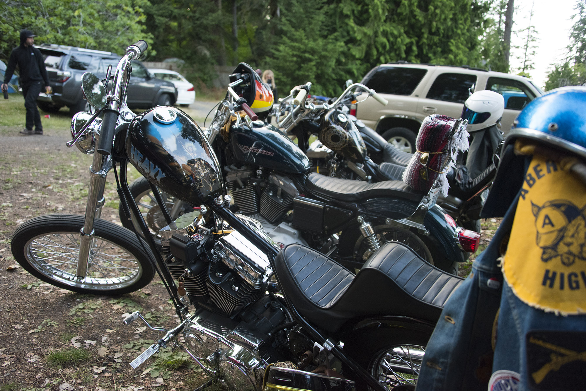 CHOPPER PARKING | photo: Illes TOEBOCK AMERICAN FOLKLORE