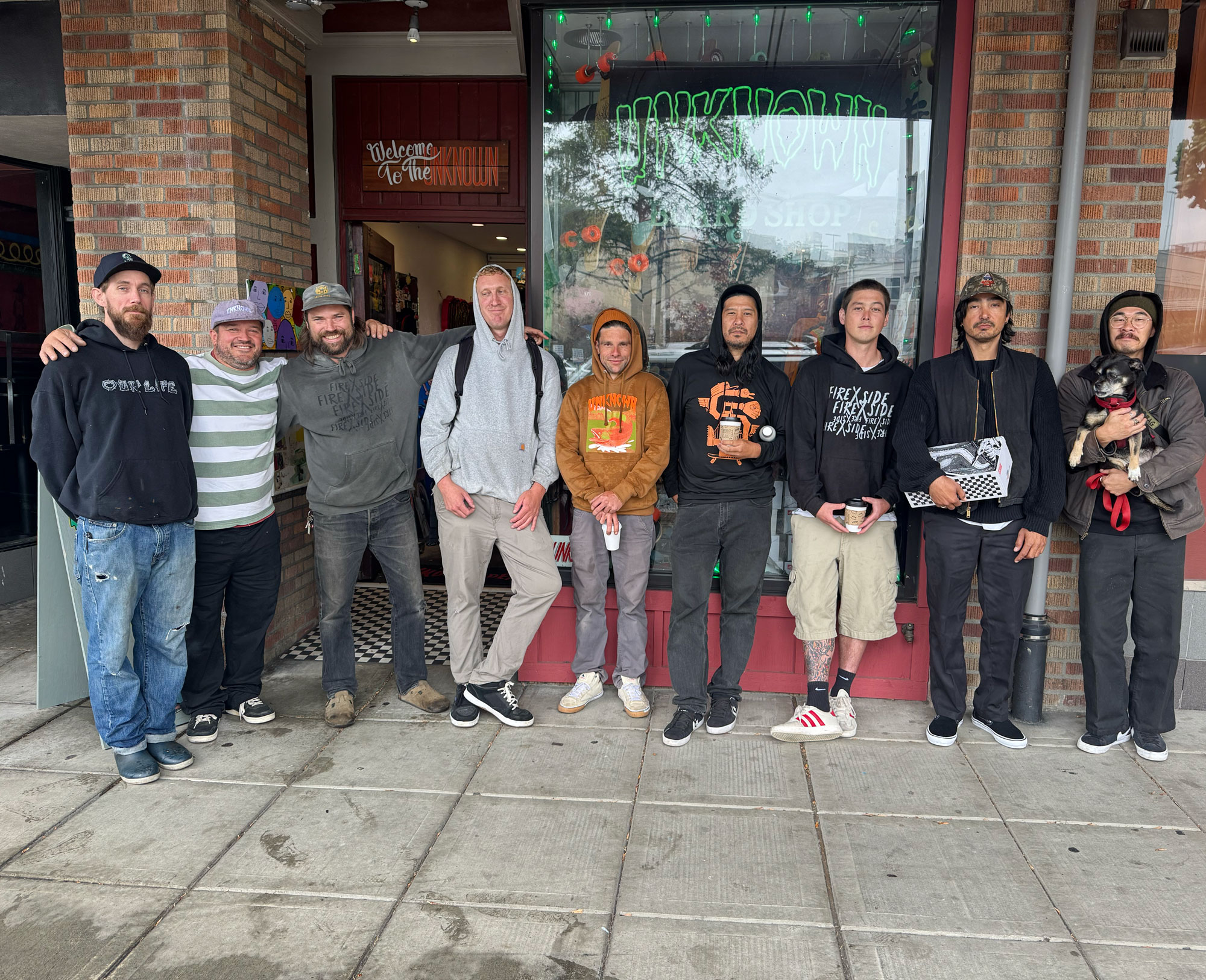 A must visit with our friend Zac at Unknown Skateshop Unknown Skateshop
